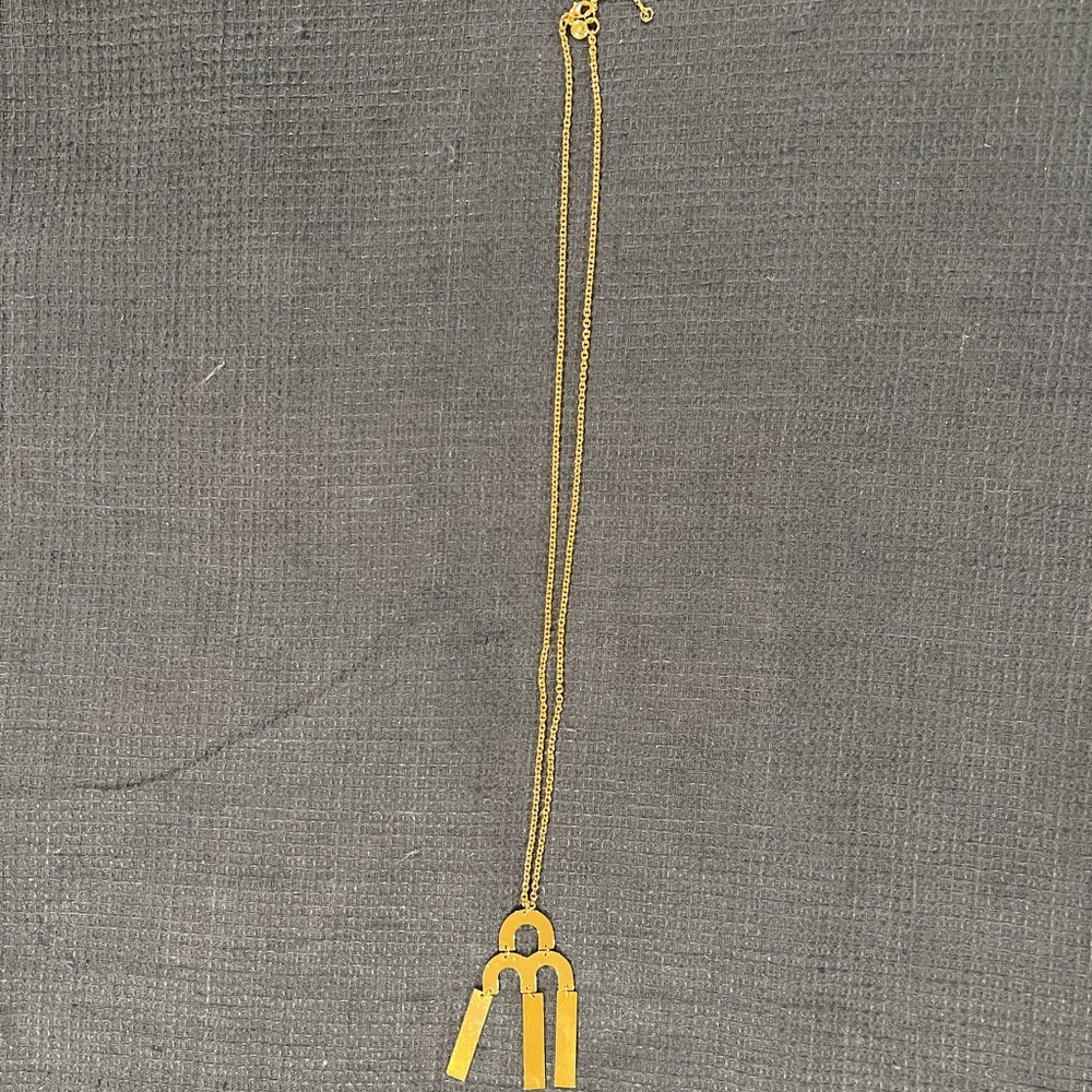 J.Crew Gold Pendant Necklace
